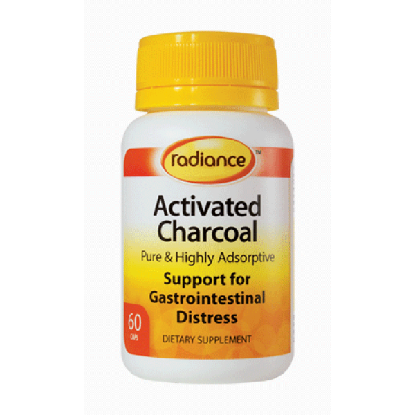 Radiance Activated Charcoal 60 Capsules 