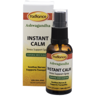 Radiance Ashwagandha Instant Calm Stress Support Spray 30ml Radiance Ashwagandha Instant Calm Stress Support Spray 30ml