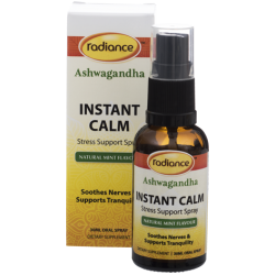 Radiance Ashwagandha Instant Calm Stress Support Spray 30ml Radiance Ashwagandha Instant Calm Stress Support Spray 30ml