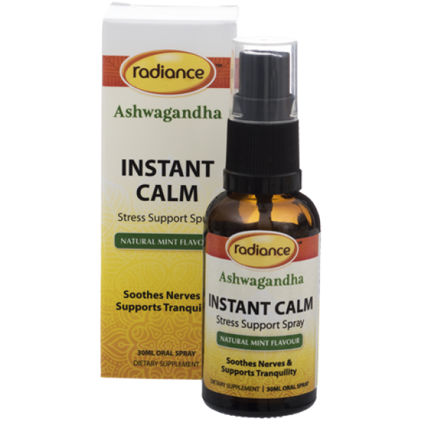 Radiance Ashwagandha Instant Calm Stress Support Spray 30ml