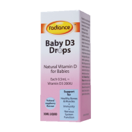 Radiance Baby Vitamin D3 Drops 30ml Radiance Baby Vitamin D3 Drops 30ml