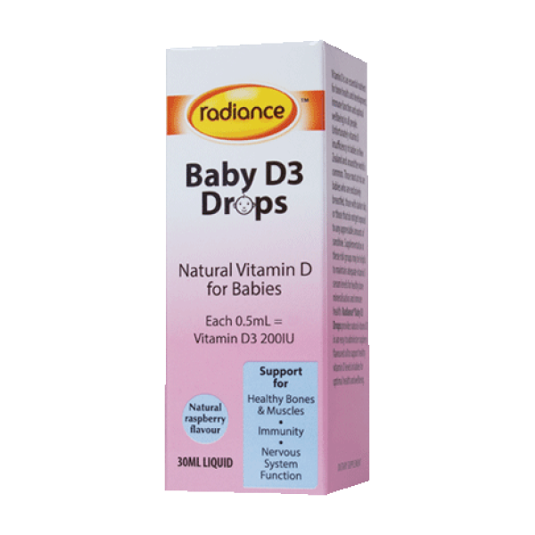 Radiance Baby Vitamin D3 Drops 30ml