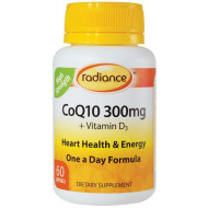 Radiance CoQ10 300mg 60 Softgels Radiance CoQ10 300mg 60 Softgels
