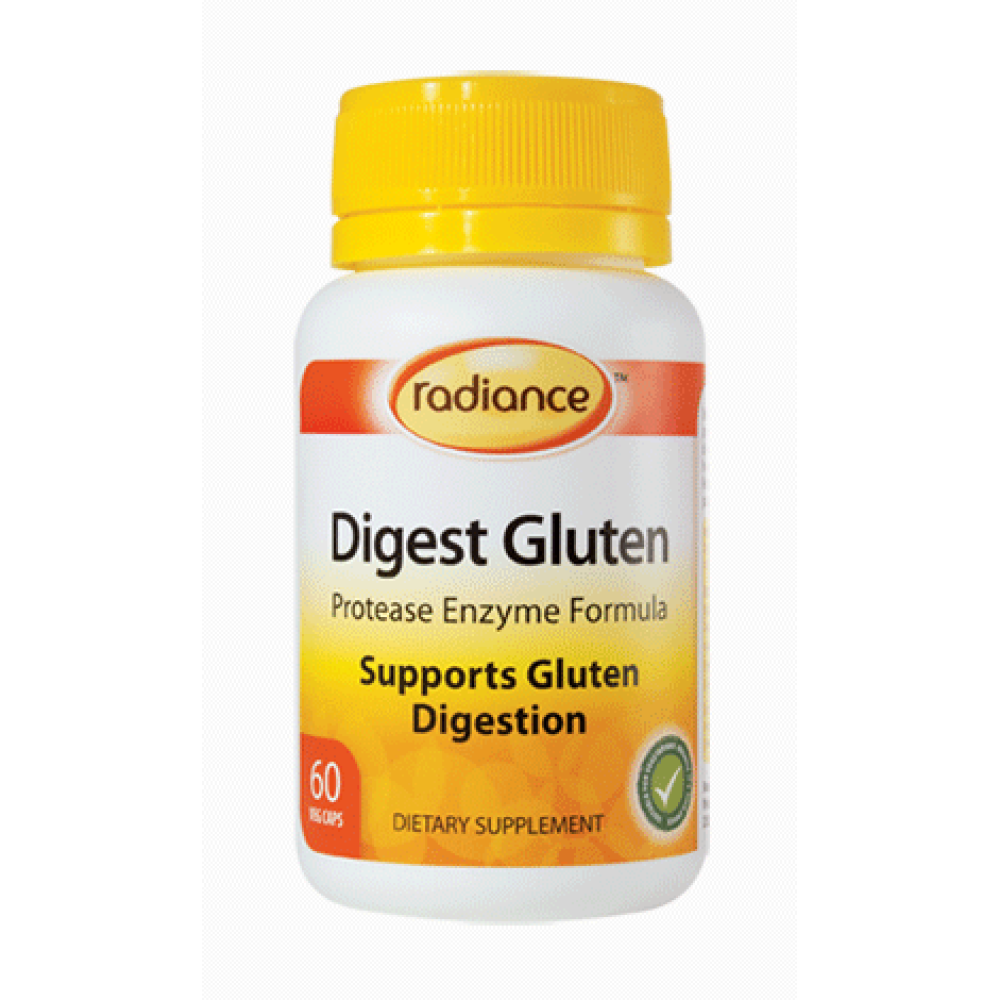 Radiance Digest Gluten 60 Capsules HealthPorter