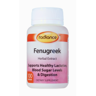 Radiance Fenugreek 100 Capsules  Radiance Fenugreek 100 Capsules