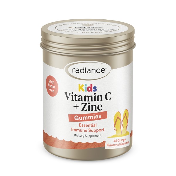 Radiance Kids Gummies Vitamin C & Zinc 45