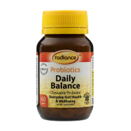 Radiance Probiotics Daily Balance Chewable 60 Tablets  Radiance Probiotics Daily Balance Chewable 60 Tablets