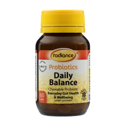 Radiance Probiotics Daily Balance Chewable 60 Tablets  Radiance Probiotics Daily Balance Chewable 60 Tablets