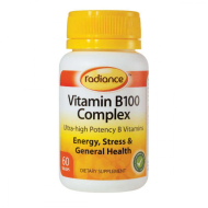 Radiance Vitamin B100 Complex 60 Capsules Radiance Vitamin B100 Complex 60 Capsules