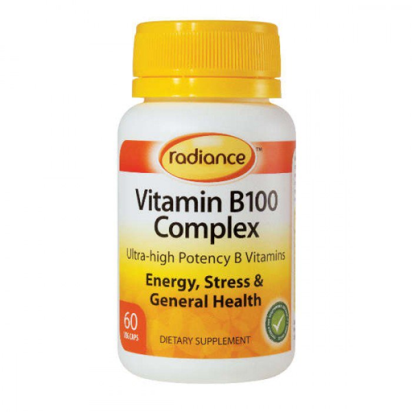 Radiance Vitamin B100 Complex 60 Capsules