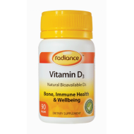 Radiance Vitamin D3 90 Capsules Radiance Vitamin D3 90 Capsules
