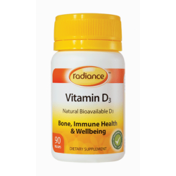 Radiance Vitamin D3 90 Capsules Radiance Vitamin D3 90 Capsules
