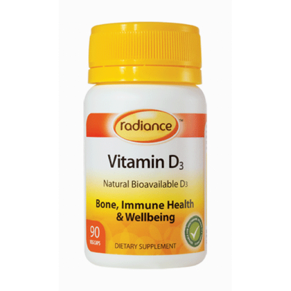 Radiance Vitamin D3 90 Capsules