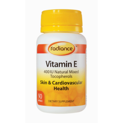 Radiance Vitamin E 90 Softgels Radiance Vitamin E 90 Softgels