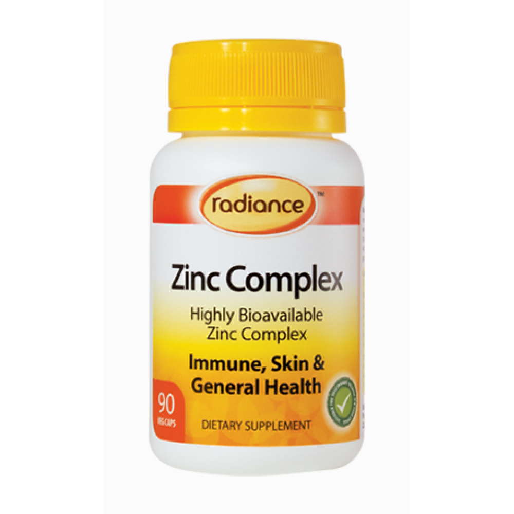Male Fertility Supplements Radiance Zinc Complex 90 Tablets