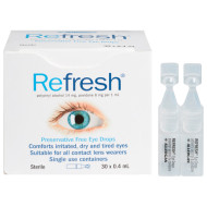 Refresh Preservative Free Lubricant Eye Drops 30x0.4ml Refresh Preservative Free Lubricant Eye Drops 30x0.4ml