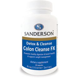 Sanderson Colon Cleanse FX 60 Capsules Sanderson Colon Cleanse FX 60 Capsules