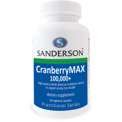 Sanderson CranberryMAX 100,000+ 60 Capsules Sanderson CranberryMAX 100,000+ 60 Capsules