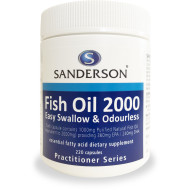 Sanderson Fish Oil 2000mg Odourless 220 Capsules Sanderson Fish Oil 2000mg Odourless 220 Capsules