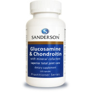 Sanderson Glucosamine & Chondroitin with Co-Factors 120 Capsules Sanderson Glucosamine & Chondroitin with Co-Factors 120 Capsules