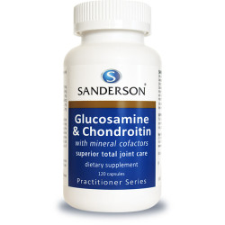 Sanderson Glucosamine & Chondroitin with Co-Factors 120 Capsules Sanderson Glucosamine & Chondroitin with Co-Factors 120 Capsules