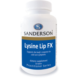 Sanderson Lysine Lip FX 60 Tablets Sanderson Lysine Lip FX 60 Tablets