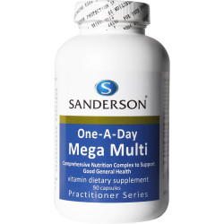 Sanderson Mega Multi 1-a-day 90 Capsules Sanderson Mega Multi 1-a-day 90 Capsules