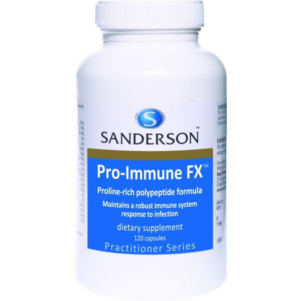 Sanderson Pro-Immune FX 120 Capsules