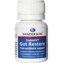Sanderson ProbioFX Gut Restore Antibiotic Support 14 Tablets Sanderson ProbioFX Gut Restore Antibiotic Support 14 Tablets