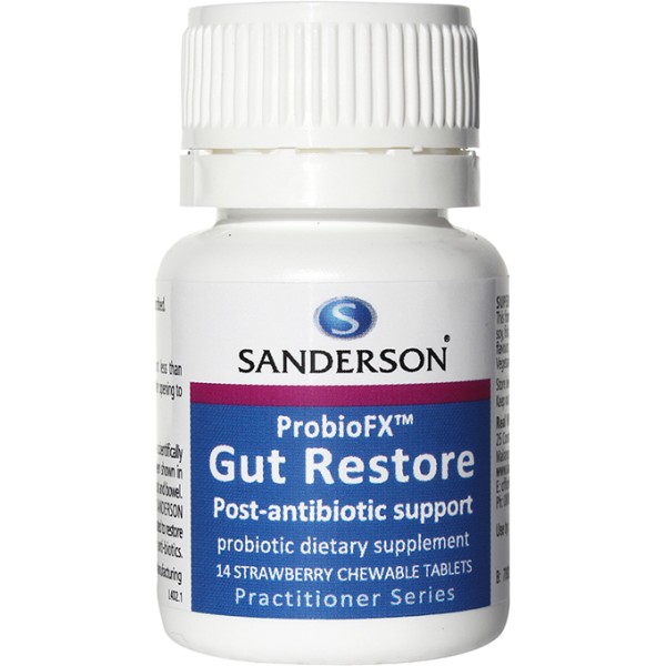 Sanderson ProbioFX Gut Restore Antibiotic Support 14 Tablets
