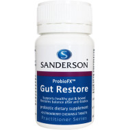 Sanderson ProbioFX Gut Restore Strawberry Chewable 40 Tablets Sanderson ProbioFX Gut Restore Strawberry Chewable 40 Tablets