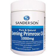 Sanderson Pure & Natural Evening Primrose Oil 1000mg 220 Capsules Sanderson Pure & Natural Evening Primrose Oil 1000mg 220 Capsules