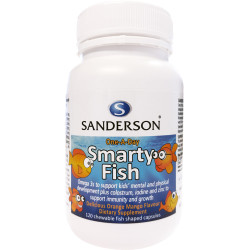 Sanderson Smarty Fish Omega 3 120 Chewable Capsules Sanderson Smarty Fish Omega 3 120 Chewable Capsules