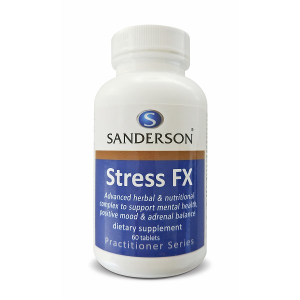 Sanderson Stress FX 60 Tablets