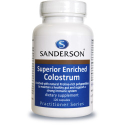 Sanderson Superior Enriched Colostrum 120 Capsules Sanderson Superior Enriched Colostrum 120 Capsules