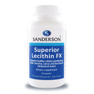 Sanderson Superior Lecithin FX 90 Capsules Sanderson Superior Lecithin FX 90 Capsules