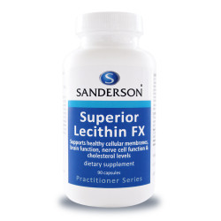 Sanderson Superior Lecithin FX 90 Capsules Sanderson Superior Lecithin FX 90 Capsules