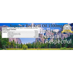 Sanderson Superior Red Krill Oil 1500mg 60 Capsules Sanderson Superior Red Krill Oil 1500mg 60 Capsules