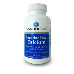 Sanderson Superior Total Calcium 120 Tablets