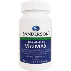 Sanderson Viramax 1-a-day 30 Tablets Sanderson Viramax 1-a-day 30 Tablets