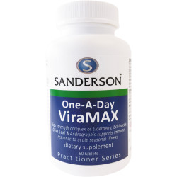 Sanderson Viramax 1-a-day 60 Tablets Sanderson Viramax 1-a-day 60 Tablets