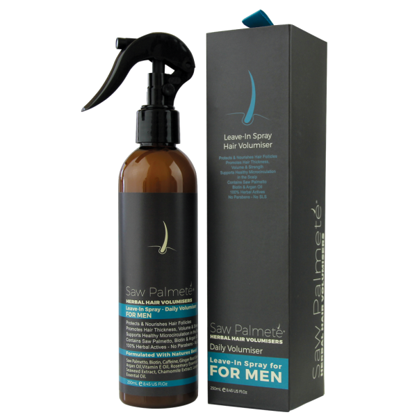 Saw Palmete Herbal Hair Volumiser Leave-In Spray For Men 250ml