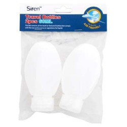 Siren Travel Bottles 60ml 2 Pieces Siren Travel Bottles 60ml 2 Pieces
