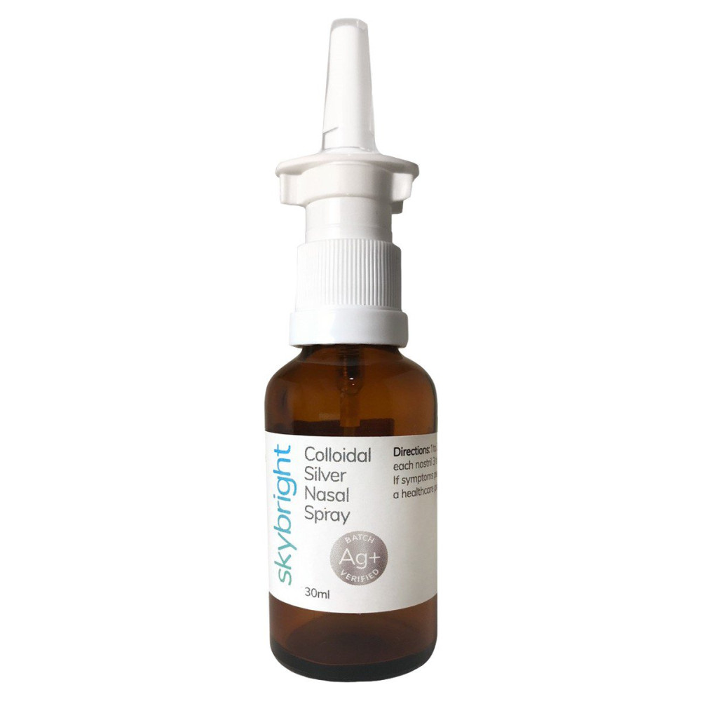 Skybright Colloidal Silver Nasal Spray 30ml HealthPorter