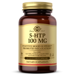 Solgar 5 HTP 100mg Vegetable Capsules Solgar 5 HTP 100mg Vegetable Capsules