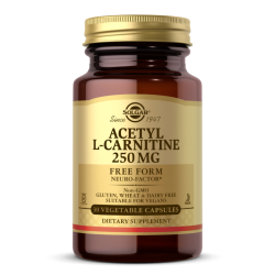 Solgar Acetyl L-Carnitine 250mg Vegetable Capsules Solgar Acetyl L-Carnitine 250mg Vegetable Capsules