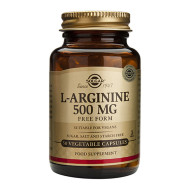 Solgar L-Arginine 500mg Vegetable Capsules