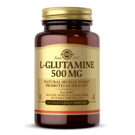 Solgar L-Glutamine 500mg Vegetable Capsules