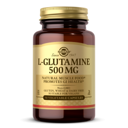 Solgar L-Glutamine 500mg Vegetable Capsules Solgar L-Glutamine 500mg Vegetable Capsules