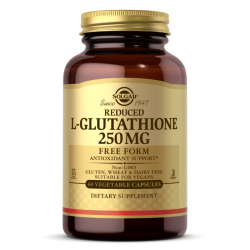 Solgar L-Glutathione Maximised 250mg Vegetable Capsules Solgar L-Glutathione Maximised 250mg Vegetable Capsules